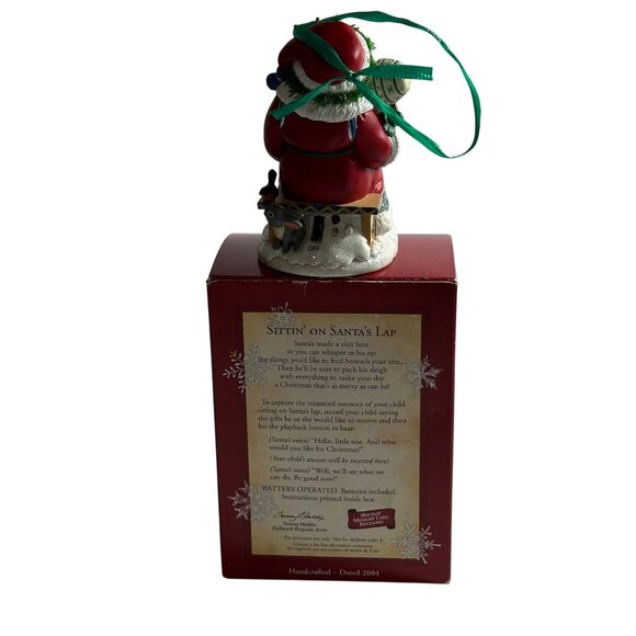 Hallmark Keepsake Ornament Sittin' On Santas Lap 2006 Christmas Untested - Picture 5 of 8